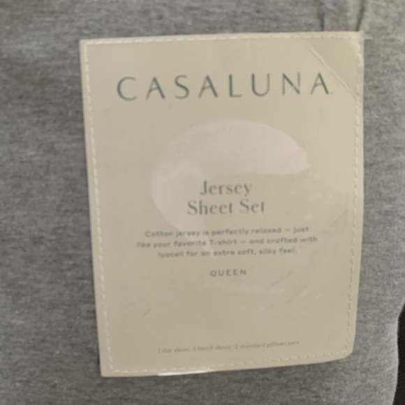 Casaluna Bedding Casaluna Jersey Sheet Setqueen Poshmark